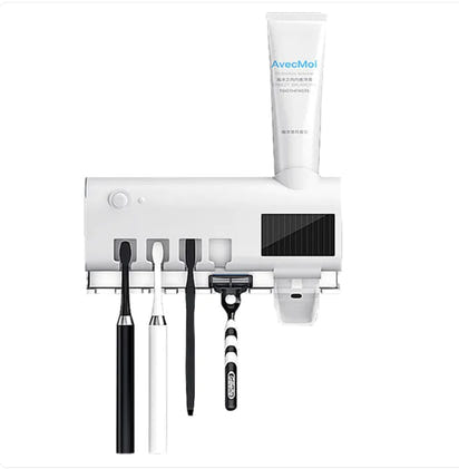 UV Toothbrush Sterilizer & Wall Mount Holder