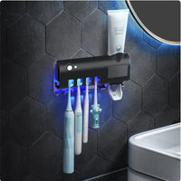 UV Toothbrush Sterilizer & Wall Mount Holder